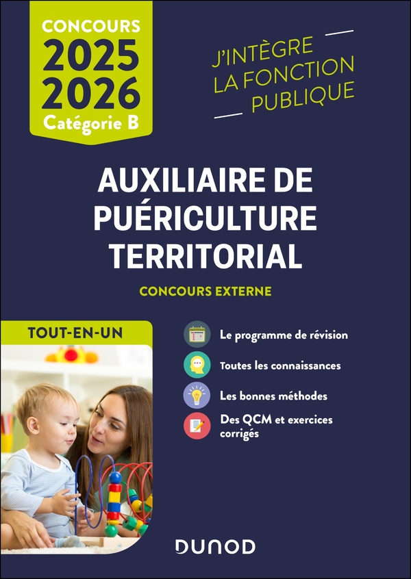 CONCOURS AUXILIAIRE DE PUERICULTURE TERRITORIAL 2025-2026 - TOUT-EN-UN, EXTERNE