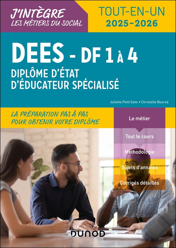 DEES - DF 1 A 4 - DIPLOME D'ETAT D'EDUCATEUR SPECIALISE - 2E ED. - TOUT-EN-UN