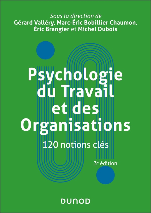 PSYCHOLOGIE DU TRAVAIL ET DES ORGANISATIONS : 120 NOTIONS CLES - 3E ED.