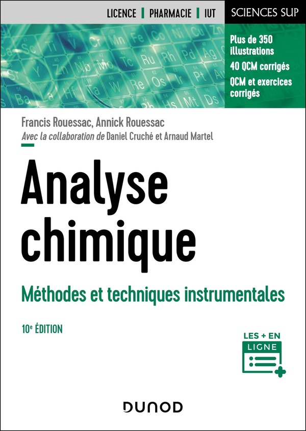 ANALYSE CHIMIQUE - 10E ED. - METHODES ET TECHNIQUES INSTRUMENTALES