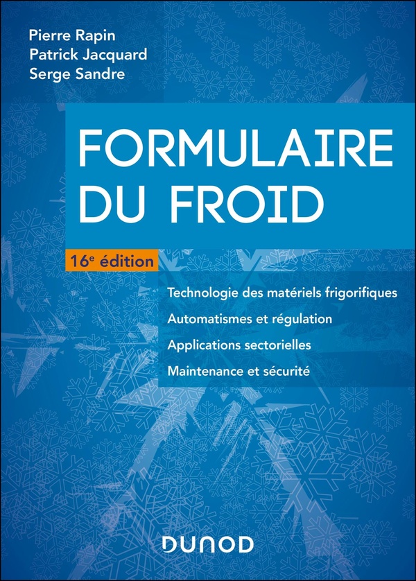 FORMULAIRE DU FROID - 16E ED.