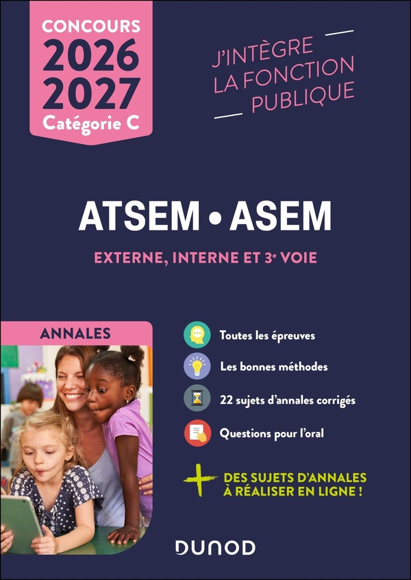 CONCOURS ATSEM/ASEM - ANNALES CORRIGEES - 2026-2027