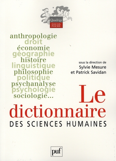 LE DICTIONNAIRE DES SCIENCES HUMAINES