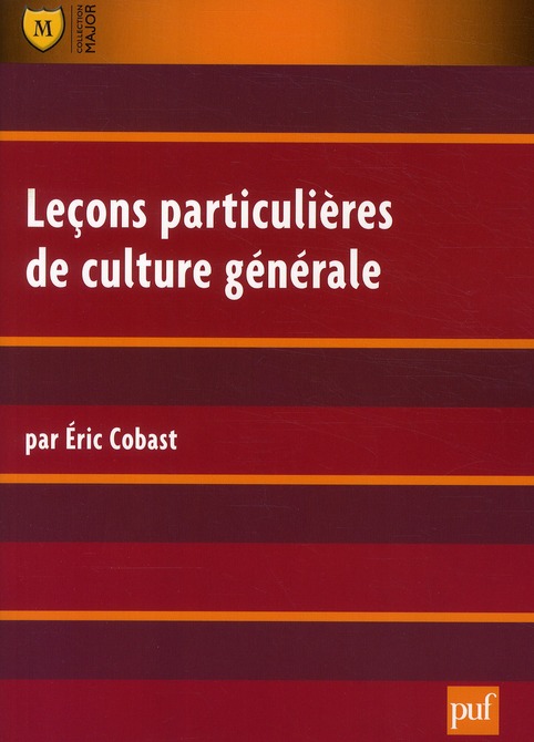 LECONS PARTICULIERES DE CULTURE GENERALE