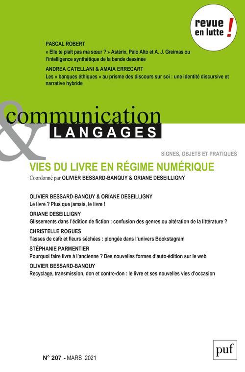 COMMUNICATION ET LANGAGES 2021, N.207