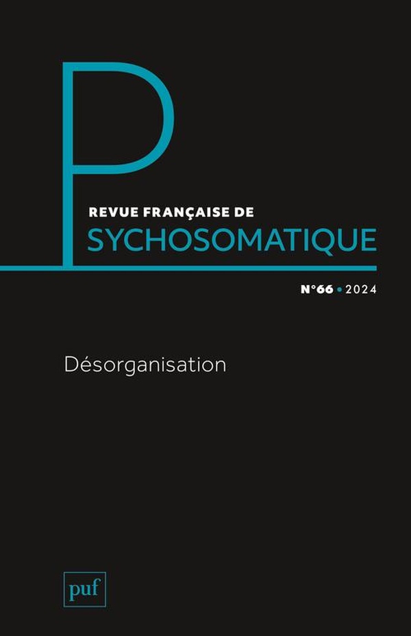 REVUE FRANCAISE DE PSYCHOSOMATIQUE 2024, N.66