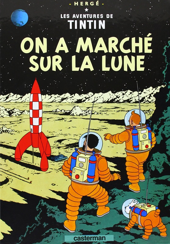 TINTIN - T17 - ON A MARCHE SUR LA LUNE