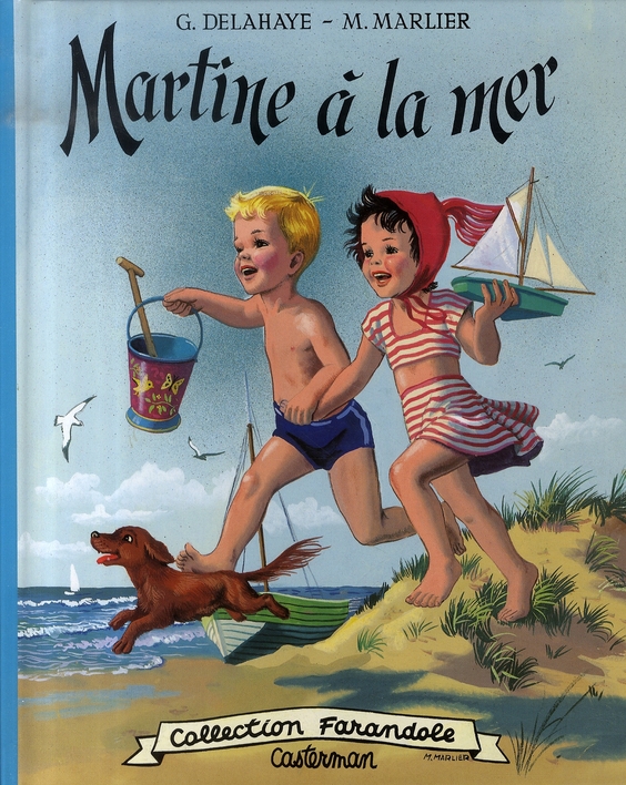 MARTINE FAC-SIMILE - MARTINE A LA MER