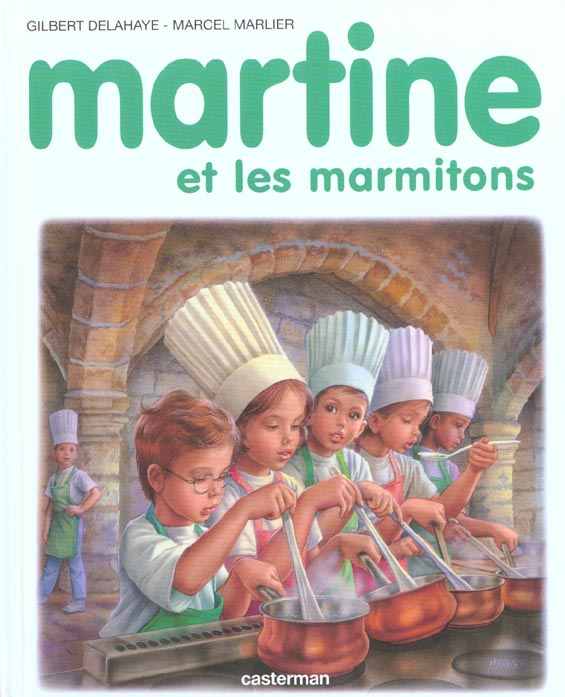 JE COMMENCE A LIRE AVEC MARTINE - T34 - MARTINE ET LES MARMITONS