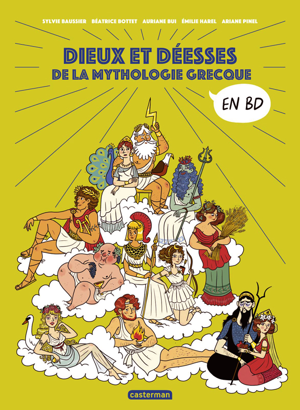 LA MYTHOLOGIE EN BD - DIEUX ET DEESSES DE LA MYTHOLOGIE GRECQUE