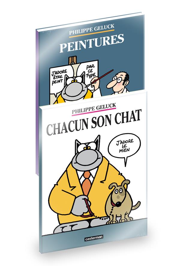 LE CHAT - PACK 2 ALBUMS : LE CHAT T21 + PEINTURES