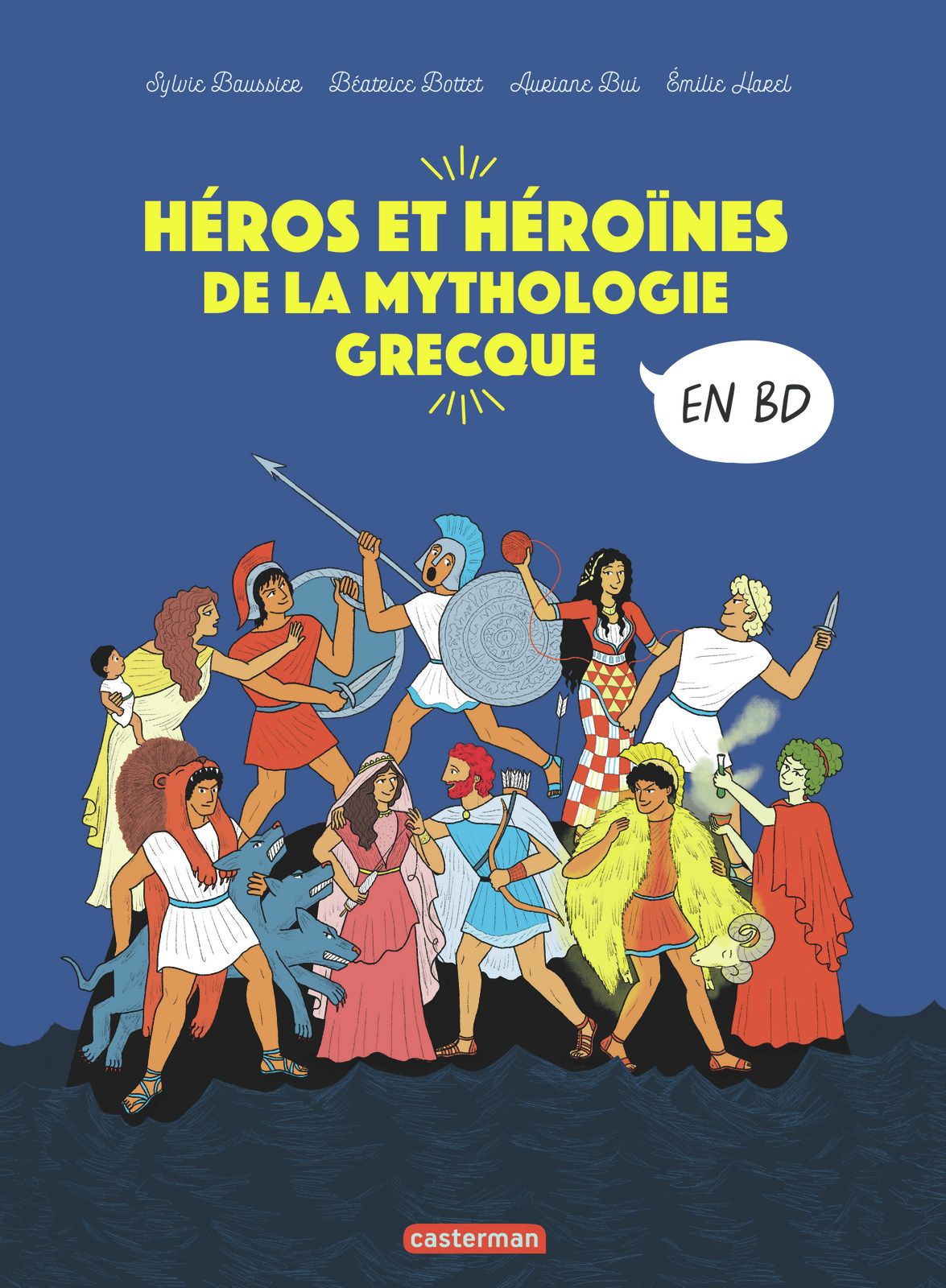 LA MYTHOLOGIE EN BD - HEROS ET HEROINES DE LA MYTHOLOGIE GRECQUE