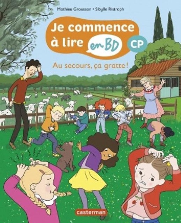 JE COMMENCE A LIRE EN BD - CP- AU SECOURS CA GRATTE - VOL04 - NOUVELLE EDITION