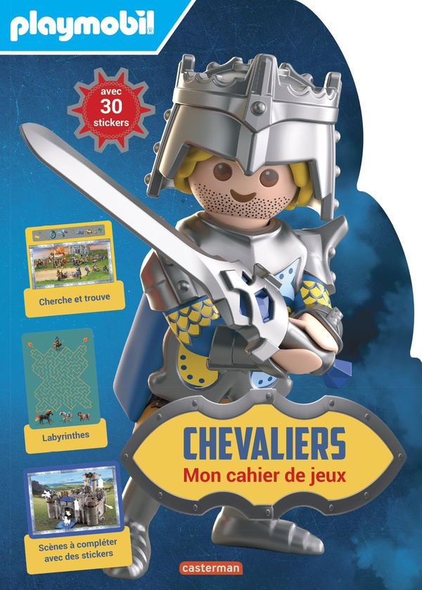 PLAYMOBIL - CHEVALIERS - MON CAHIER DE JEUX