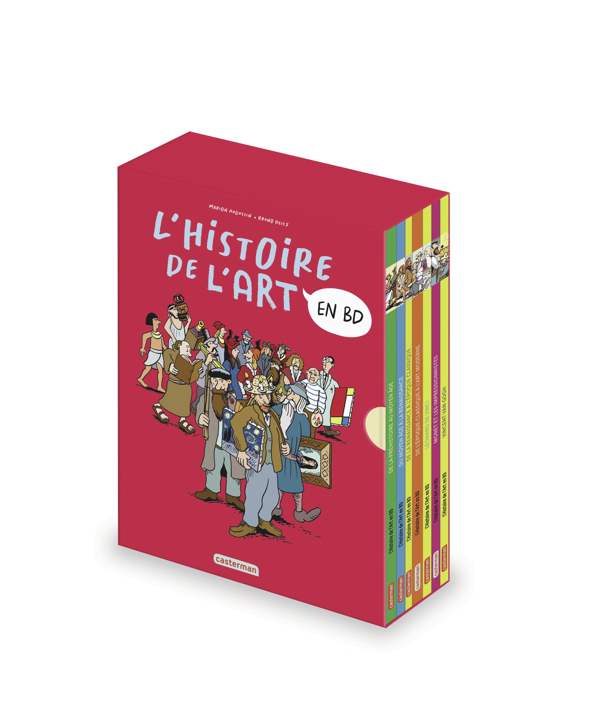 L'HISTOIRE DE L'ART EN BD - COFFRET - NOUVELLE EDITION