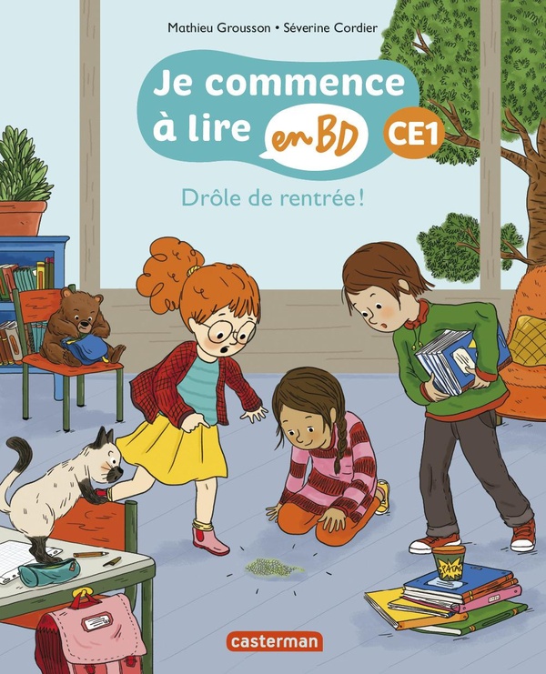 JE COMMENCE A LIRE EN BD - T01 - DROLE DE RENTREE - NOUVELLE EDITION BROCHEE