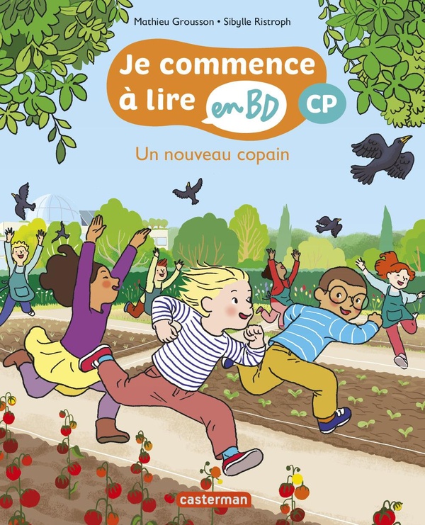 JE COMMENCE A LIRE EN BD - T01 - UN NOUVEAU COPAIN - NOUVELLE EDITION BROCHEE
