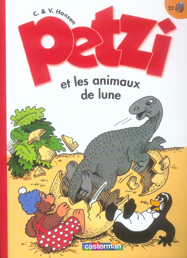 PETZI - T22 - PETZI ET LES ANIMAUX DE LA LUNE
