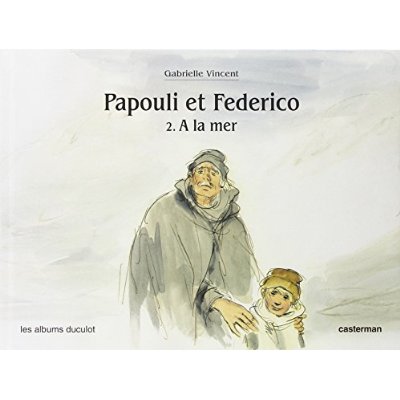 PAPOULI ET FREDERICO A LA MER