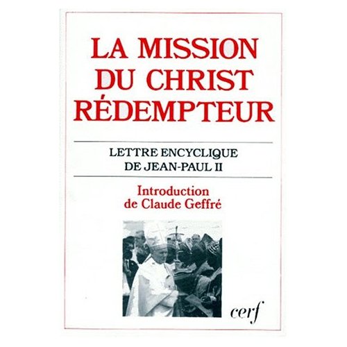 LA MISSION DU CHRIST REDEMPTEUR