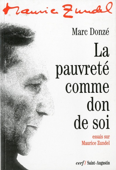 LA PAUVRETE COMME DON DE SOI