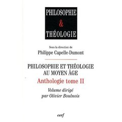 PHILOSOPHIE ET THEOLOGIE AU MOYEN AGE