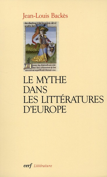 LE MYTHE DANS LES LITTERATURES D'EUROPE