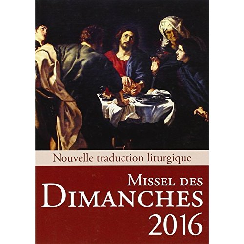 MISSEL DES DIMANCHES 2016