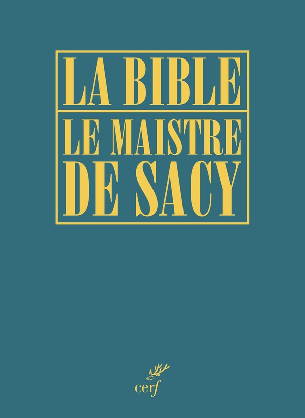 LA BIBLE LE MAISTRE DE SACY