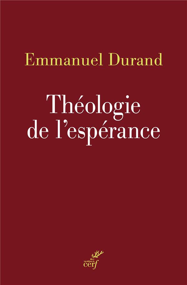 THEOLOGIE DE L'ESPERANCE