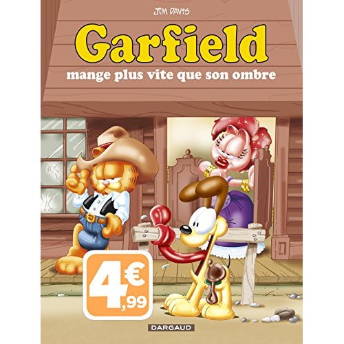 GARFIELD - T34 - GARFIELD - GARFIELD MANGE PLUS VITE QUE SON OMBRE