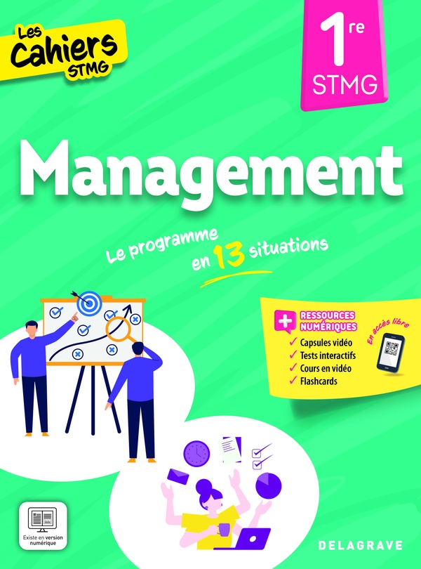 CAHIERS STMG MANAGEMENT 1RE STMG (2025) - POCHETTE ELEVE
