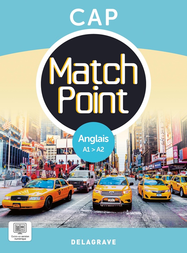 MATCH POINT ANGLAIS CAP (2025) - POCHETTE ELEVE