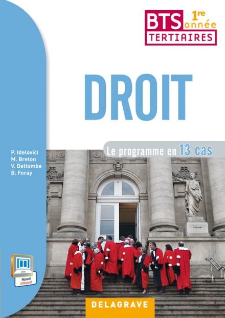 DROIT 1RE ANNEE BTS (2014) - POCHETTE ELEVE
