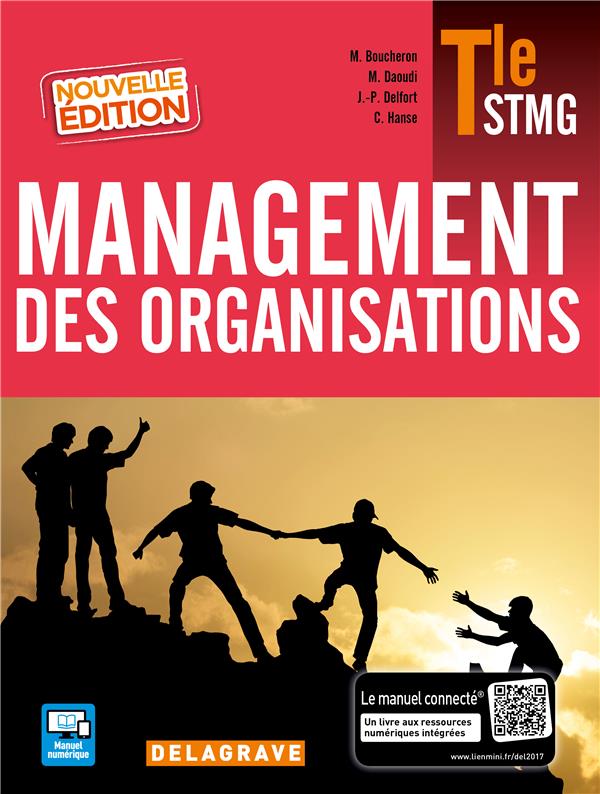 MANAGEMENT DES ORGANISATIONS TLE STMG (2017) - MANUEL ELEVE