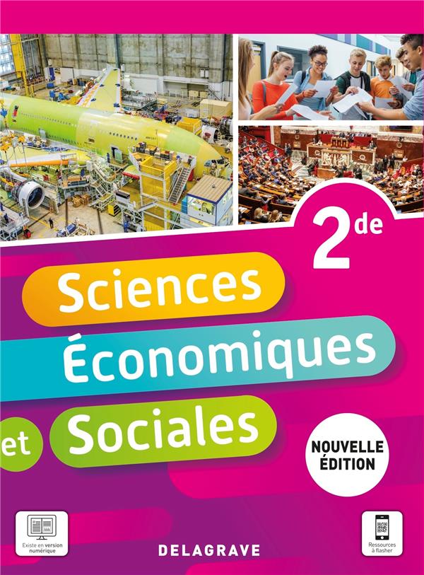 SCIENCES ECONOMIQUES ET SOCIALES (SES) 2DE (2021) - POCHETTE ELEVE
