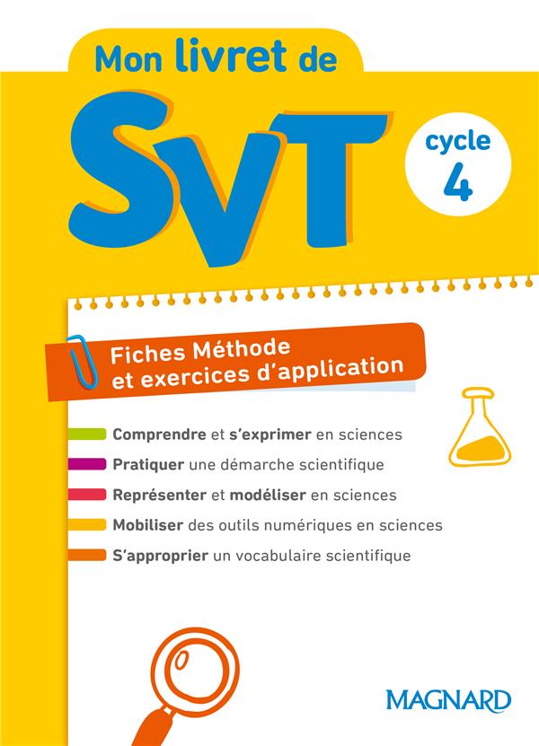 LIVRET DE SVT CYCLE 4 2018