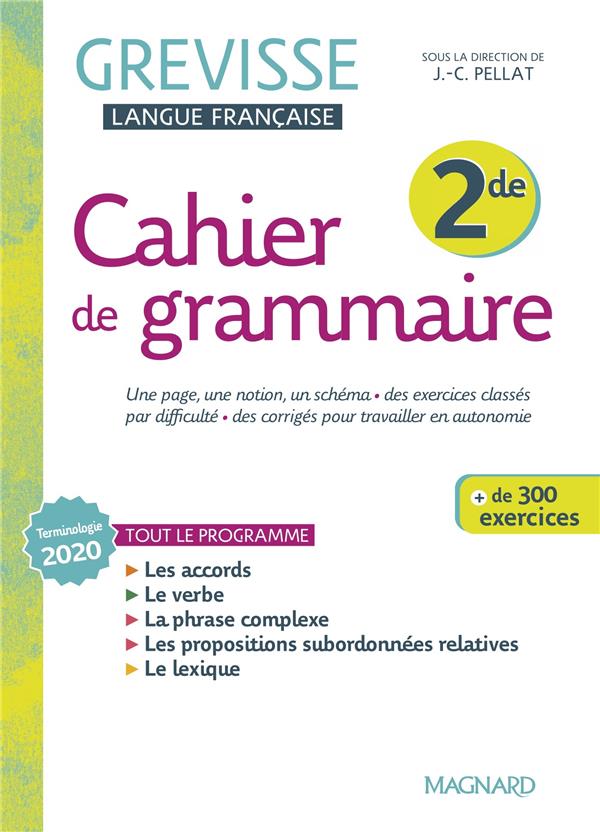 CAHIER GREVISSE 2DE (2022)