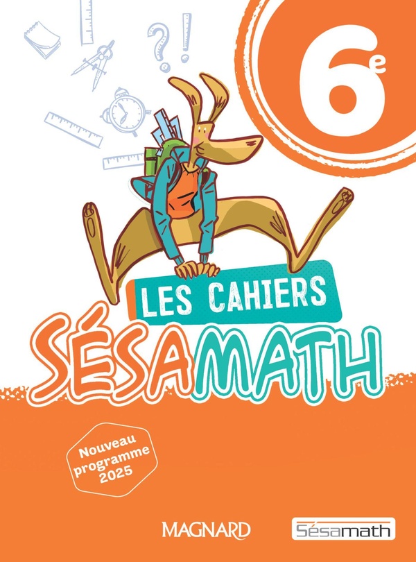 SESAMATH 6E (2025) - CAHIER ELEVE