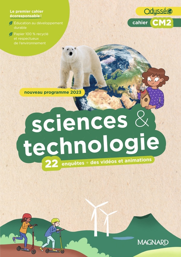 CAHIER ODYSSEO SCIENCES ET TECHNOLOGIE CM2 (2024)