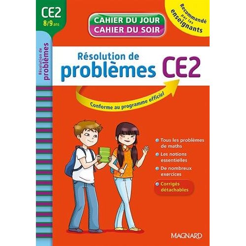 CAHIER DU JOUR/CAHIER DU SOIR RESOLUTION DE PROBLEMES CE2