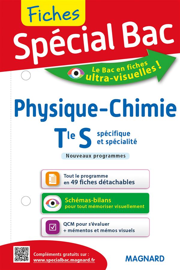 SPECIAL BAC FICHES PHYSIQUE-CHIMIE TS