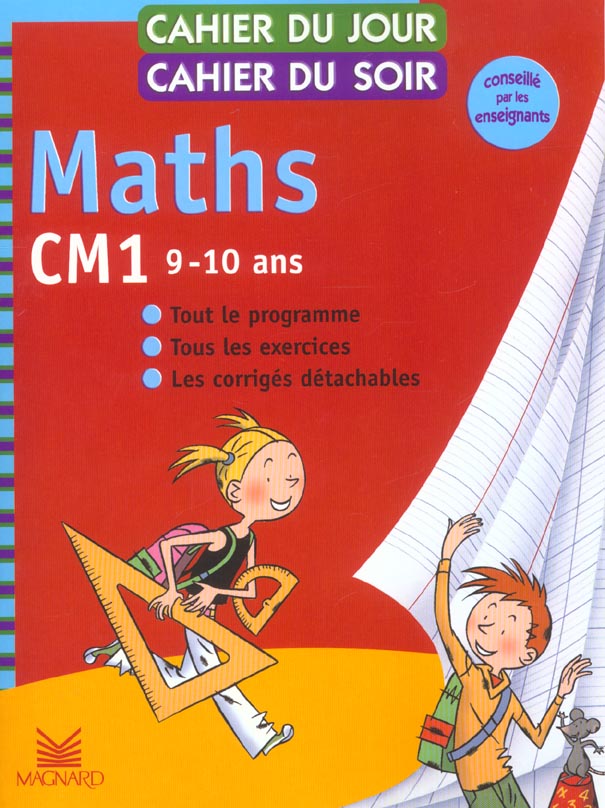 MATHS CM1 JOUR/SOIR 2003 9-10 ANS