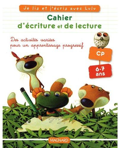 CAHIER LULU VROUMETTE LECTURE-ECRITURE CP