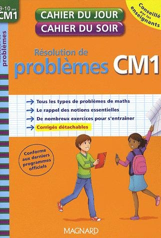 RESOLUTION DE PROBLEMES CM1 JOUR SOIR