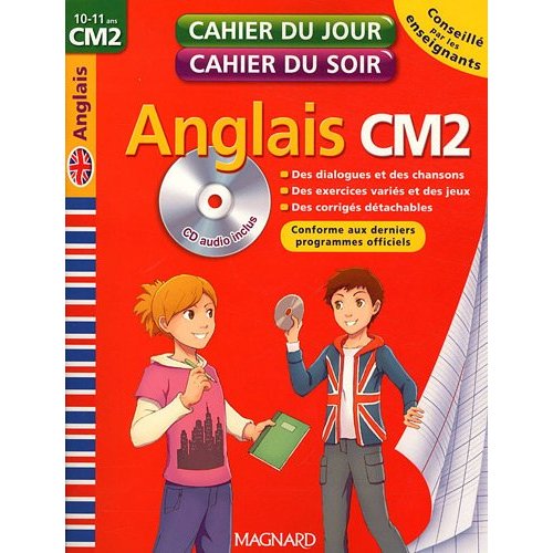 CAHIER DU JOUR / SOIR ANGLAIS CM2 + CD