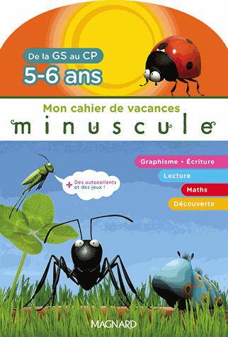 CAHIER DE VACANCES MINUSCULE - GS/CP