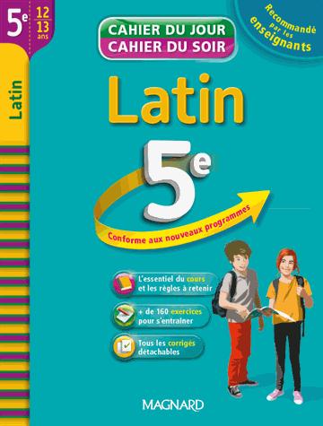 CAHIER DU JOUR / CAHIER DU SOIR - LATIN 5E