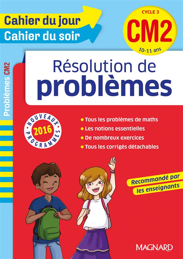 CAHIER DU JOUR/CAHIER DU SOIR - RESOLUTION DE PROBLEMES CM2