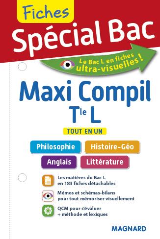 SPECIAL BAC MAXI COMPIL DE FICHES TLE L